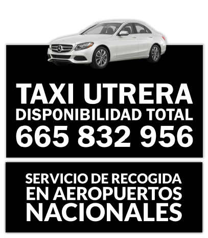 Taxi 24 horas en Utera, Sevilla.